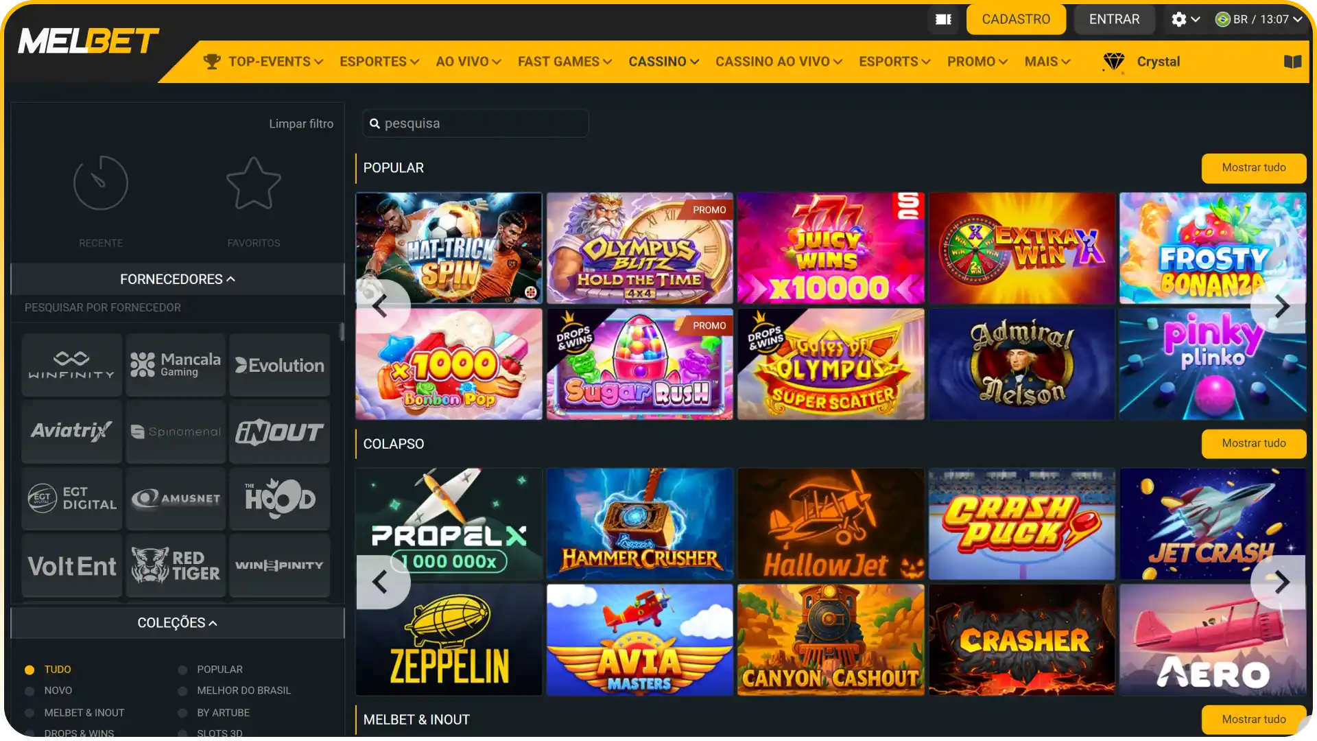Divirta-se com as melhores máquinas de slots disponíveis na Melbet Brasil.