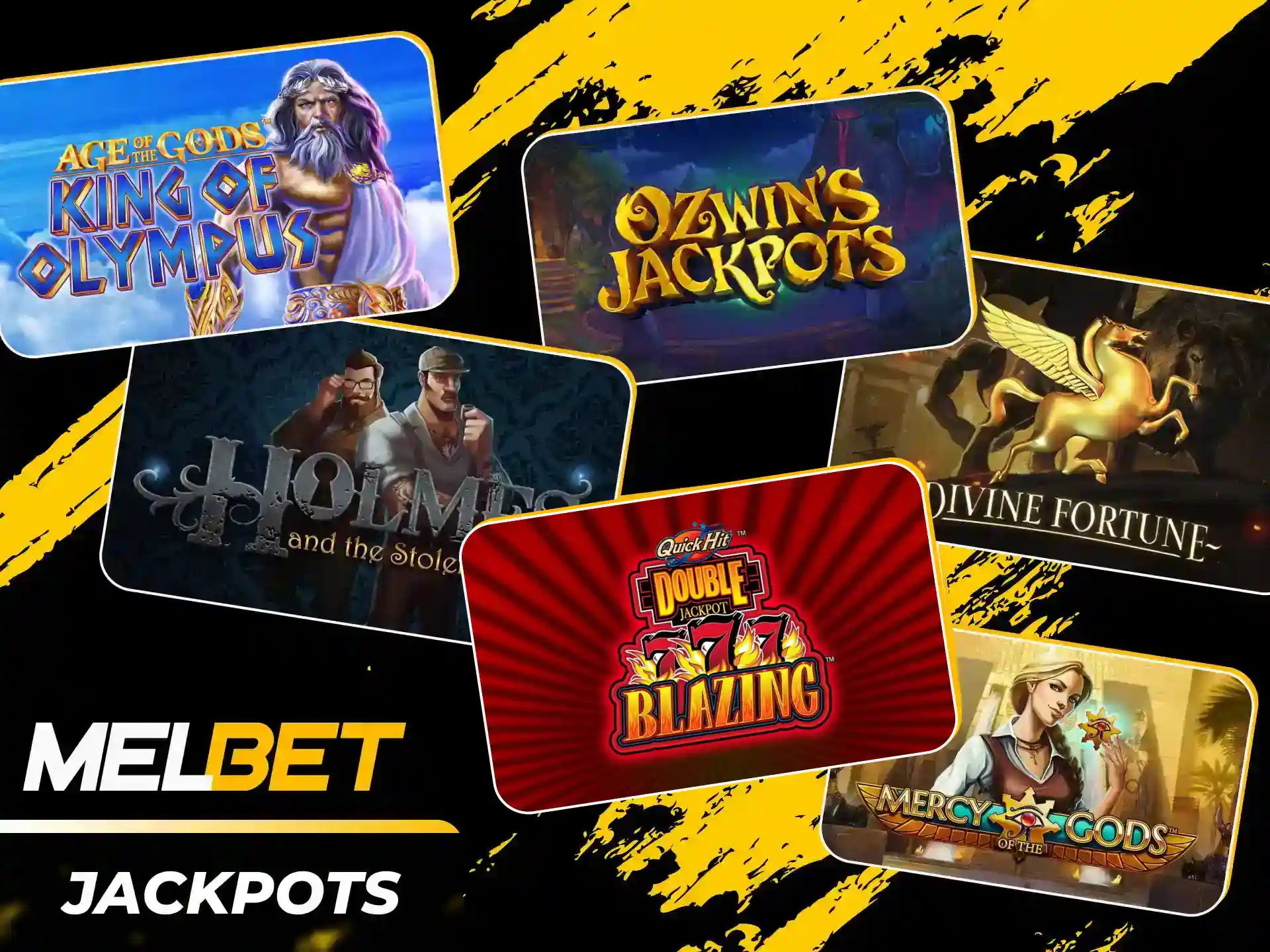 Concorra a grandes prêmios acumulados jogando nos jackpots Melbet oficial.
